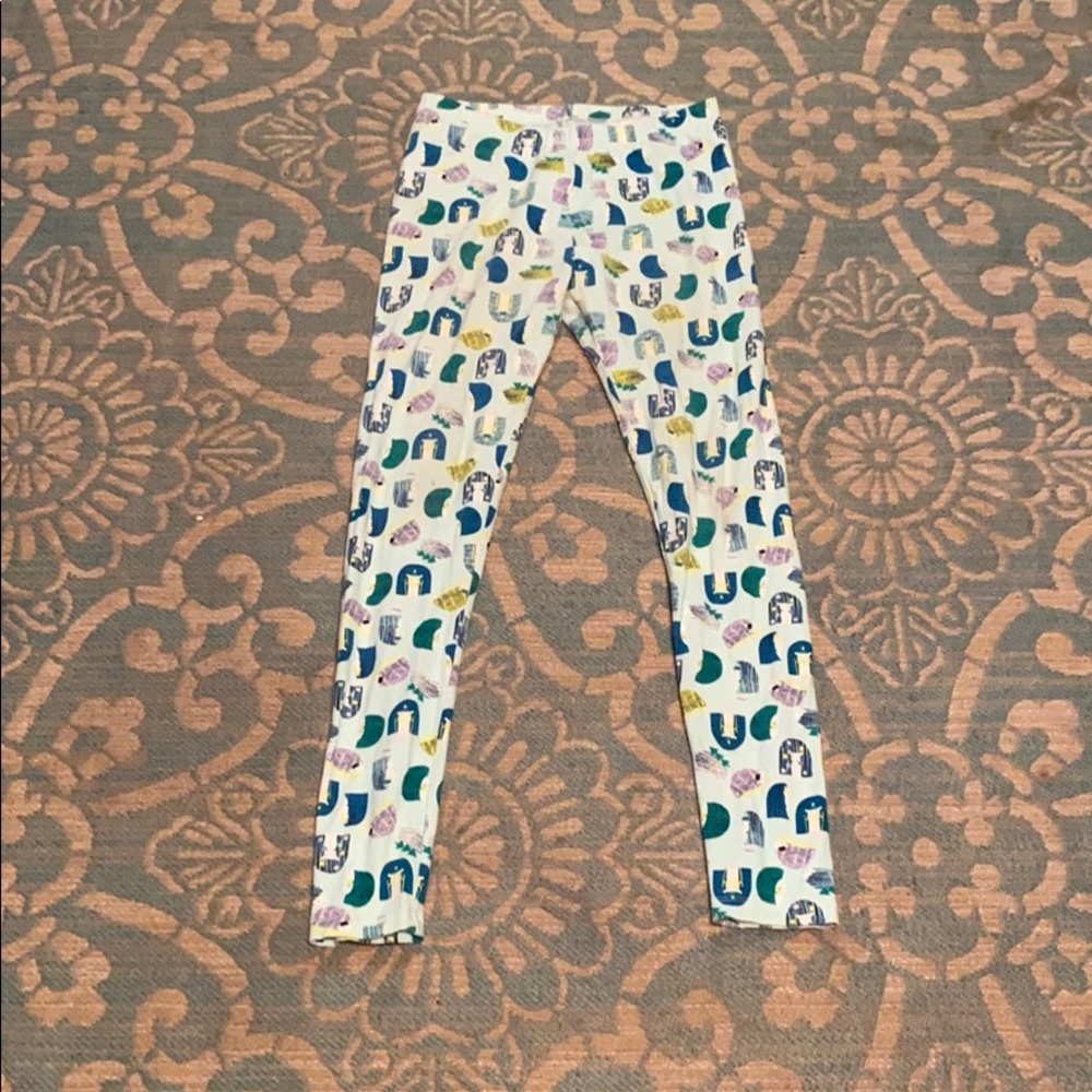 Christmas themed hedgehog leggings by cat & Jack